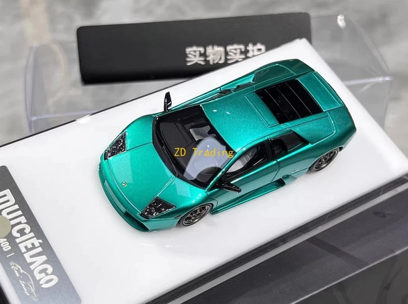 ZD 1:64 CL Dark Green Murcielago Hard Top Sports Model Diecast Resin Car BN