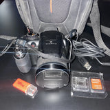 Fujifilm FinePix S3300 14 MP LCD Digital Camera 26X Optical Zoom wBag And Extras