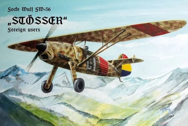 Attack Hobby Kits 1/48 Focke-Wulf Fw 56 St?sser Foreign Users