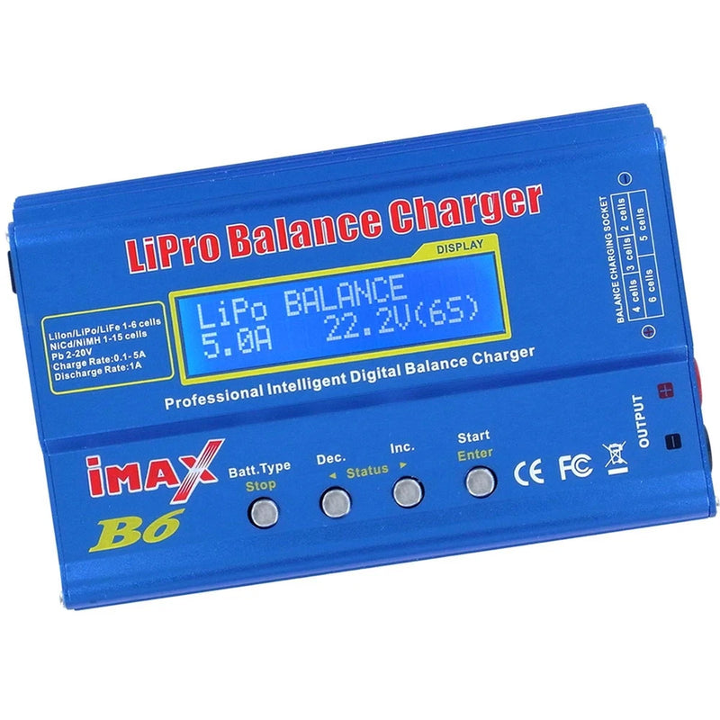 B6 Lipo Battery Charger Discharger for RC Quadcopter Battery