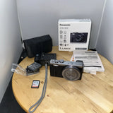 Panasonic LUMIX DMC-ZS40 18MP 30x Zoom WiFi GPS Digital Camera w/Box Battery