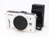 A+ Excellent Panasonic LUMIX DMCGF2 Body Shell White, Shutter Count 4,735 Pcs,