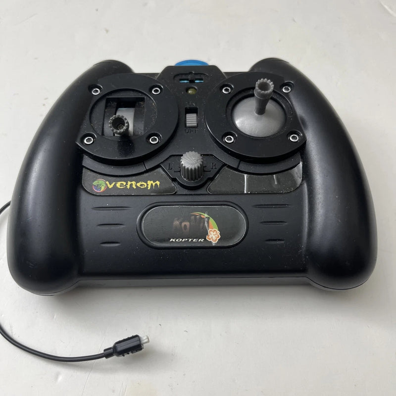Venom Kopter likely a model of RC helicopter or drone Remote Control Only ?