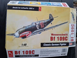 Hobby Craft Bf109C Messerschmitt Model Kit #HC1567 1/48  No Box Bottom