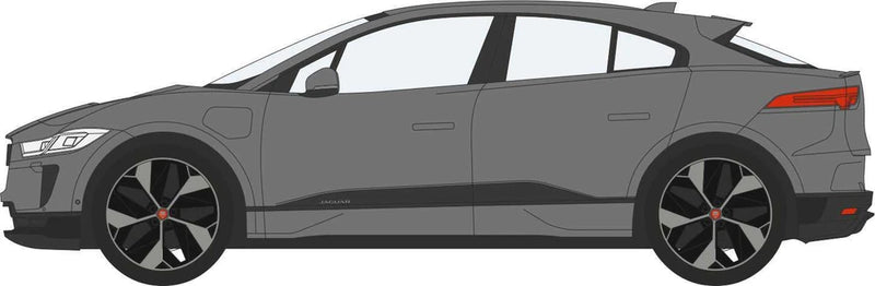 Oxford Diecast 76JIP003 OO Gauge Jaguar I Pace Corris Grey