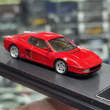 1/64 1988 Testarossa Red Alloy Opening Diecast Model Car Collectible