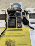 Panasonic Lumix DMC-TZ3 Digital Camera 10x Zoom Leica Lens Tested Bundle