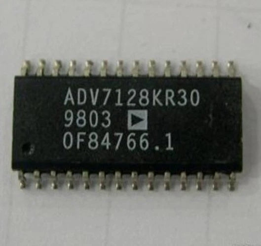 Qty.1 ADV7128KR30 D/A Converter 1 Function Parallel Word Input PDSO28 #GK-3