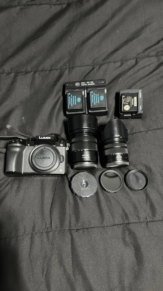 Panasonic Lumix G7 16.0 MP Digital Mirrorless Camera - Black