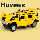 1/24 HUMMER H2 Alloy Car Model Diecasts & Toy Metal Off-Road Vehicles Car Model