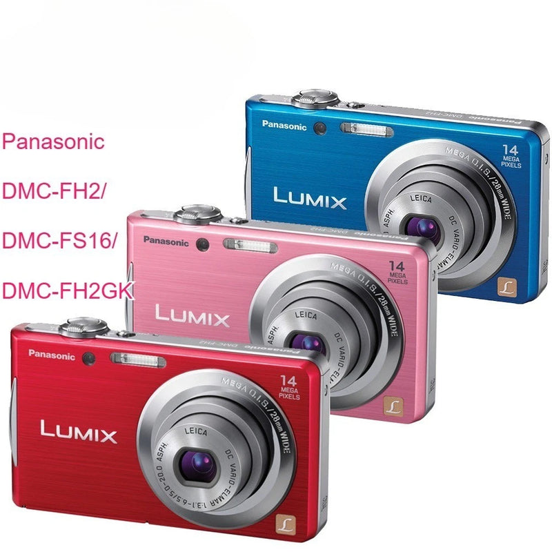 Panasonic LUMIX DMC-FH2 Digital Camera 14.10 MP 1080p HD Video Recording AF Lock