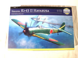 1/72 Arma Hobby Japanese Nakajima KI -43 II Hayabusa Fighter Markings 4/3 #70078