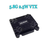 JINJIEAN 5.8G 2.5W 48CH VTX MMCX PIT/25mW/400mW FPV Transmitter for RC Drone