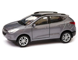 Hyundai Tucson IX35 Korean Car Model Toy Diecast Grey 1:34-1:39 Scale Welly