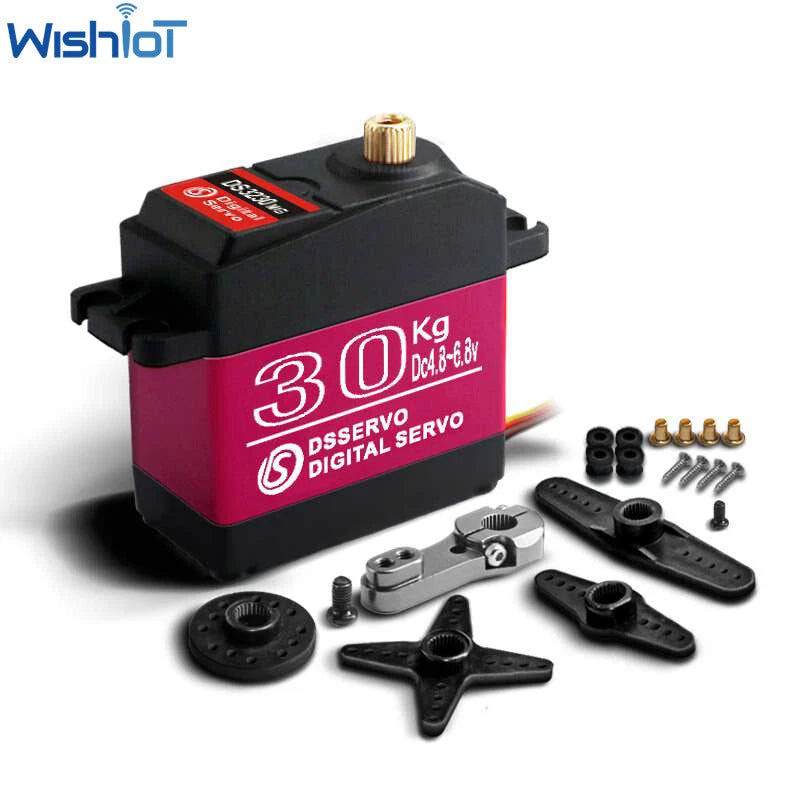 DS3230MG 30KG Digital Servo High Torque RC Servo Steering Gear for 1/8 1/10 Cars