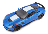 2017 Chevrolet Corvette Grand Sport C7 1/24 Scale Diecast Model - Maisto - BLUE