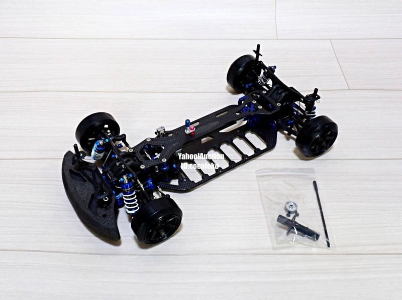 1/10 Yokomo RAYSPEED carbon chassis with many optional parts, also suitable for