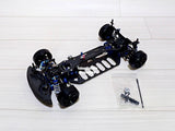 1/10 Yokomo RAYSPEED carbon chassis with many optional parts, also suitable for