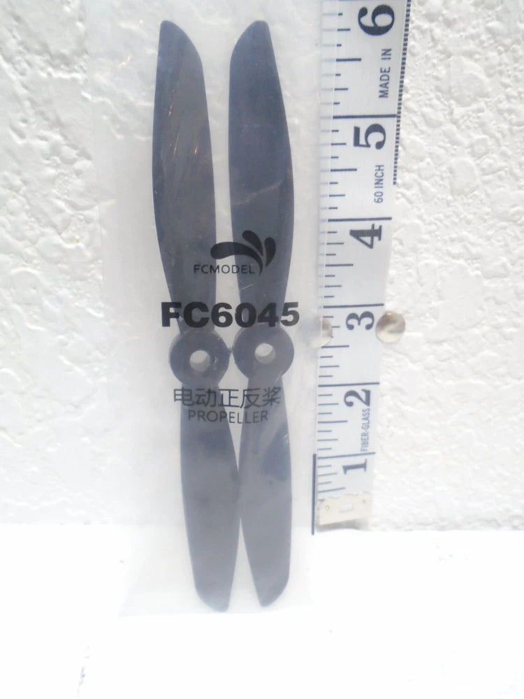 Black FC6045 6x4.5" Blade Counter CW/CCW RC Model Drone Propeller By FCMODEL/29