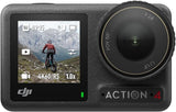 DJI Osmo Action 4 Essential Combo, 4K /120fps Action Camera, 1770mAh
