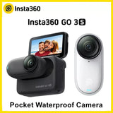 Insta360 GO 3S Tiny 4K Pocket Action Camera Waterproof FlowState Stabilization