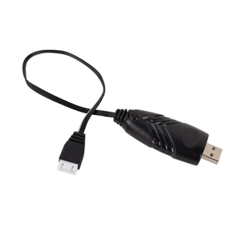 11.1V LiPo Battery USB Charger Cable with 4 Pin Connector for RC Car