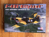 HOBBY BOSS 1/72 Scale P-40E KITTYHAWK #80250 (comp w/extras )