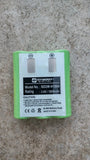 Green 3.6V 1600mAh NiMH battery pack, model SD2W-H1004 label
