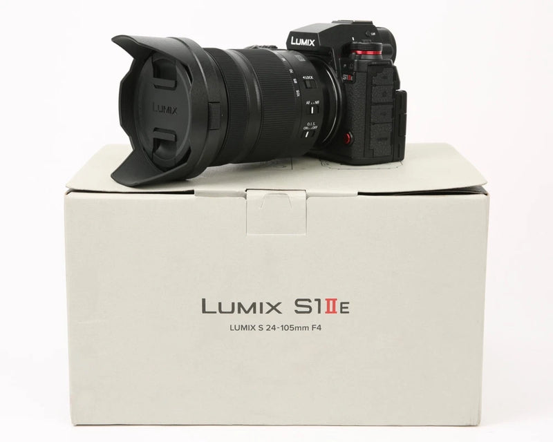 Panasonic Lumix S1 IIE 24.1MP Mirrorless Camera with 24-105mm f4 Lens -New BOXED