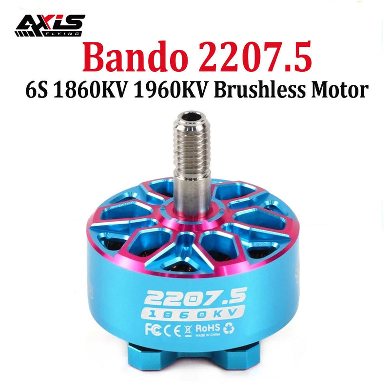 Axisflying Bando 2207.5 1860KV 1960KV 6S Motor for FPV Freestyle Racing Drone