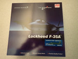 Hobbymaster 1:72 Lockheed F-35A model kit box with printed jet profile and branding