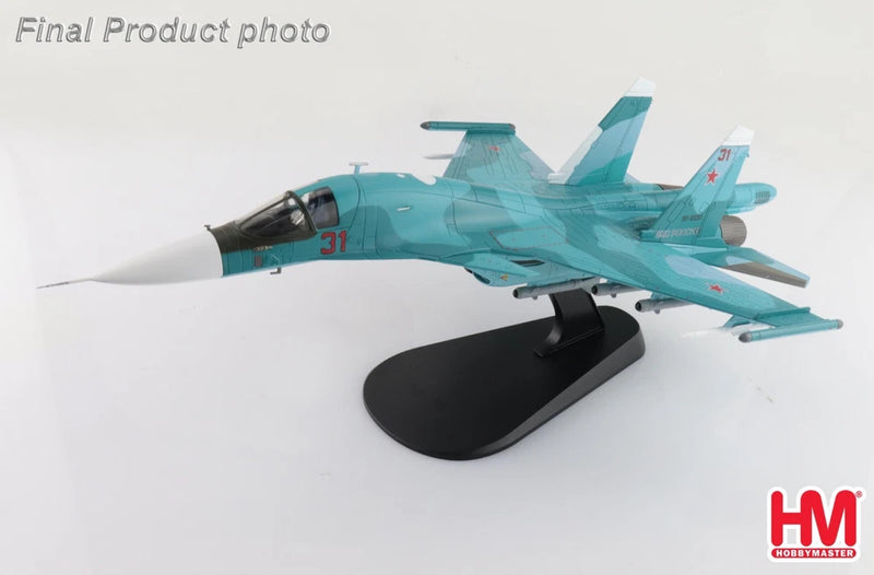 SU-34 FIGHTER BOMBER "BATTLE FOR KYIV RED 31/RF-81251 - HOBBY MASTER HA6308 1/72