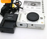 Panasonic Lumix DMC-GF1 White Mirrorless Camera Body Japan