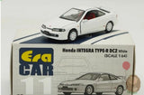 1/64 Era Car Honda Intergra Type-R DC2 Metal Diecast Model Car Display Kids Gift