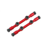 MH Alu Bottom Frame Support (RED)(For MICROHELI Frames - BLADE 450X/ 330X/ 330S)