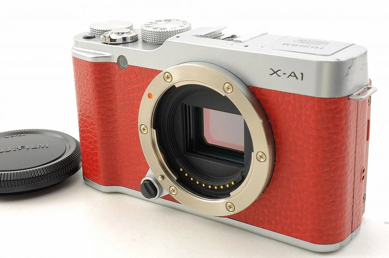 Mint in Box Fujifilm X Series X-A1 16.3MP Digital Camera Red Body From Japan