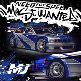 MJ  1:64 M3 E46 Alloy car Model Collectible Ornament Gift
