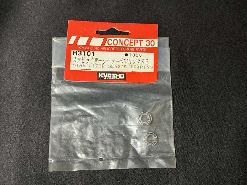 Kyosho Concept 30 stabilizer seasaw bearing pair in sealed bag