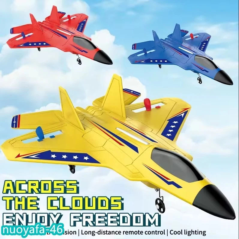 Fighter Glider RC Plane Fixed-Wing Remote Radio Control Drone Airplane RTF Toy