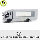 1/64 GCD Mitsubishi Fuso Fighter Mk2 2017 Outriggers Raised Truck Diecast Model