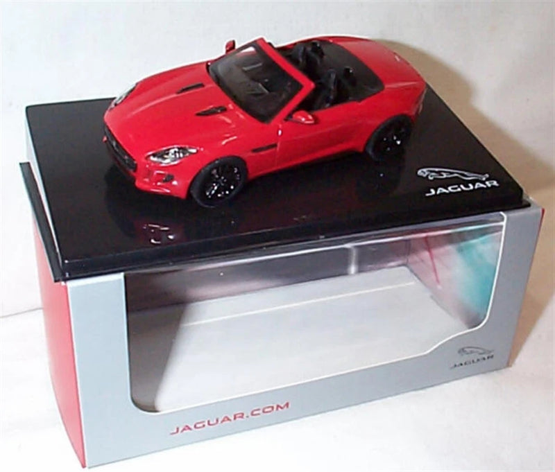 Jaguar F-Type V8-S Convertible Salsa Red Dealer Model 1-43 Scale New in Case