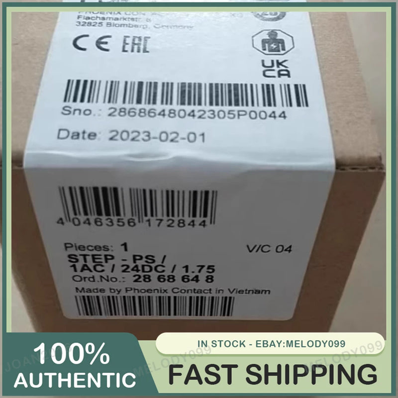 New Phoenix Contact STEP-PS/1AC/24DC/1.75 2868648 power supply