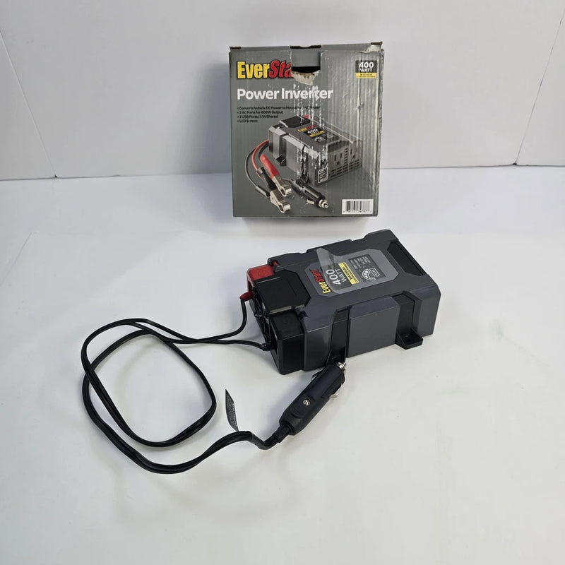 EverStart 400W Power Inverter Converts Vehicle Power DC To AC Power 70002MC