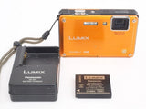 Panasonic LUMIX DMC-FT1 compact digital camera orange battery From Japan