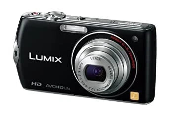 Panasonic Lumix FX70 Digital Camera Black DMC-FX70 From Japan