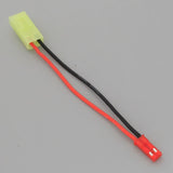 Mini Tamiya Male to JST Female Adapter 20awg 10cm Wire for RC Model Battery Battery