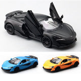 1:36 McLaren 600LT Diecast Model Car Toy Cars Doors Open Pull Back Toys for Boys