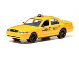 Ford Crown Victoria Yellow "NYC Taxi" 1:64 Diecast Model Car - Greenlight 29773