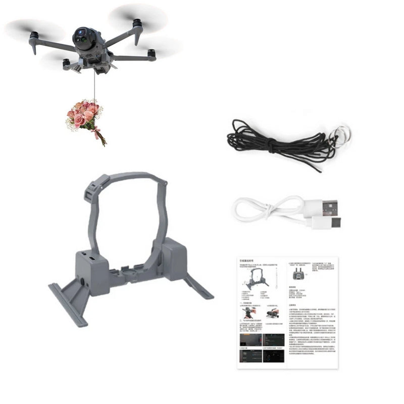 Drone Payload Release System Dropper Airdrop Device for DJI Mavic 4 Pro