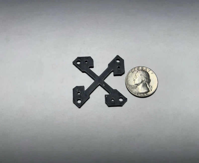 30.5mm to 25.5mm FPV Adapter Flight Controller Mount - M3 & M2 Bolt Holes Drone